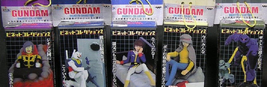 Banpresto Mobile Suit Gundam Vignette Collection Part 2 No 06~10 5 Trading Figure Set - Lavits Figure
- 2