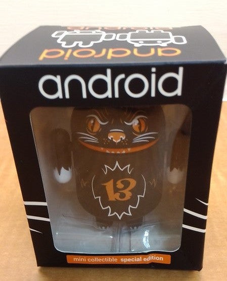 Google Android 2014 Robot Mascot Mini Collectible Special Edition Halloween Lucky Lucky Ver 3" Vinyl Figure - Lavits Figure
- 2