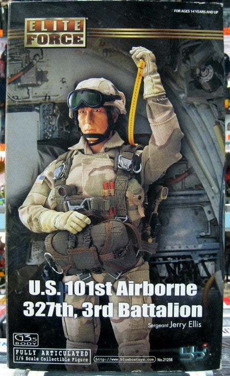 BBi 12" 1/6 Collectible Items Elite Force US 101st Airborne 327th 3rd Battalion Sergeant Jerry Ellis Action Figure - Lavits Figure
- 1