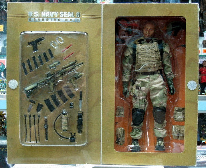 BBi 12" 1/6 Collectible Items Elite Force US Navy Seal 8 Boarding Unit Trident Action Figure - Lavits Figure
- 2