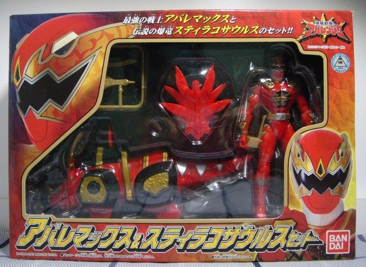 Bandai Power Rangers Abaranger Dino Thunder Aba Red Fighter Action Figure - Lavits Figure