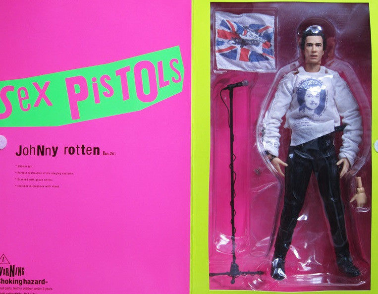Medicom Toy 1/6 12" RAH Real Action Heroes Johnny Rotten Action Figure - Lavits Figure