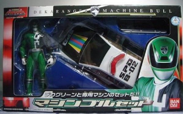 Bandai Power Rangers Dekaranger SPD Space Patrol Delta Machine Bull Action Figure - Lavits Figure