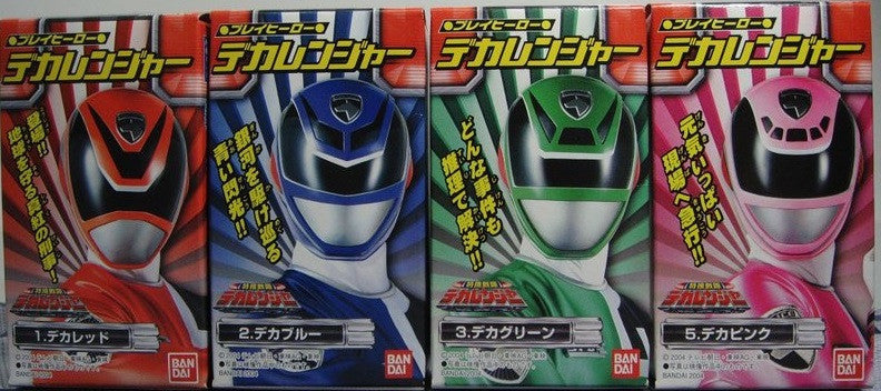 Bandai Power Rangers Dekaranger SPD Space Patrol Delta 4 Fighter Trading Figure Set - Lavits Figure
- 1
