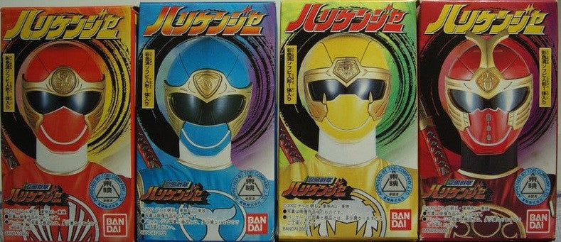 Bandai Power Rangers Hurricanger Ninja Storm 4 Fighter Trading Figure Set - Lavits Figure