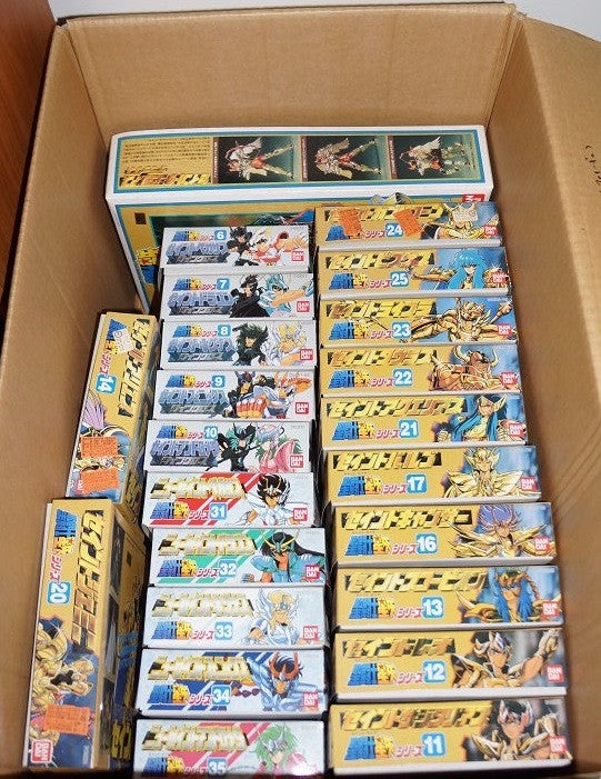 Lots Of Bandai Saint Seiya 12+5+5+1 23 Plastic Model Kit Collection Figure Set - Lavits Figure
- 1