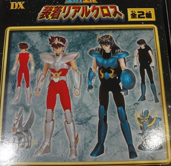 Banpresto Saint Seiya Anime Real Myth DX Pegasus Dragon Phoenix Andromeda Cygnus 5 7" Action Figure Set - Lavits Figure
- 2