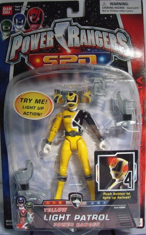 Bandai Power Rangers Dekaranger SPD Space Patrol Delta Yellow Light Patrol 5.5" Action Figure - Lavits Figure