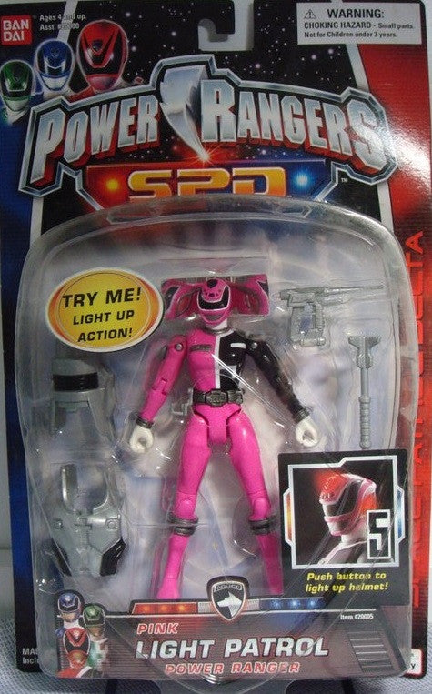 Bandai Power Rangers Dekaranger SPD Space Patrol Delta Pink Light Patrol 5.5" Action Figure - Lavits Figure