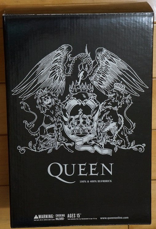 Medicom Toy Be@rbrick 400% 100% Queen The Band Action Figure Set - Lavits Figure
- 2