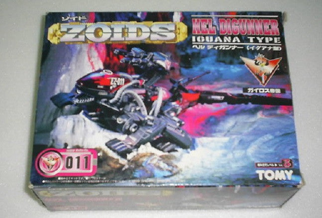 Tomy Zoids 1/72 EZ-011 Hel Digunner Iguana Type Model Kit Action Figure - Lavits Figure