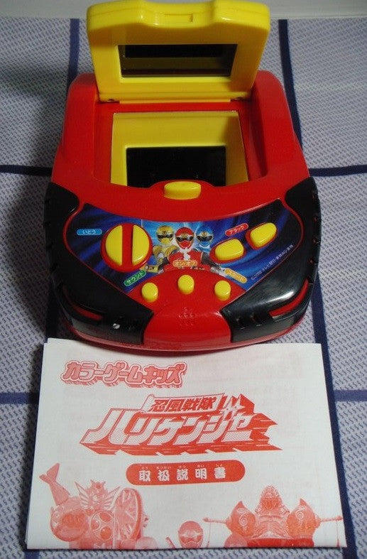 Bandai 2002 Power Rangers Hurricanger Ninja Storm Kids Color Game Handheld - Lavits Figure
- 2