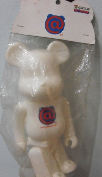 Medicom Toy 2001 Be@rbrick 400% Bearbrick.com White 11" Vinyl Collection Figure - Lavits Figure
- 1