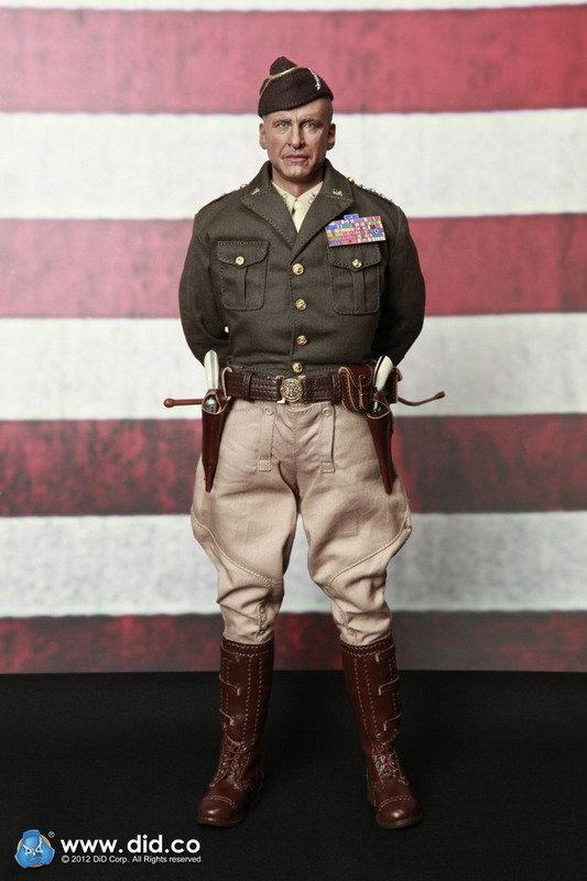 DID 1/6 12" WWII US General George S. Patton Action Figure