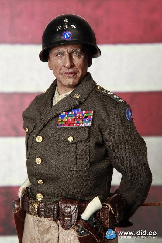 DID 1/6 12" WWII US General George S. Patton Action Figure