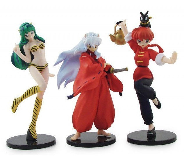 lt's a Rumic World DVD Box Ranma Inu Yasha Lum 3 Collection Pvc Figure Set - Lavits Figure
 - 1