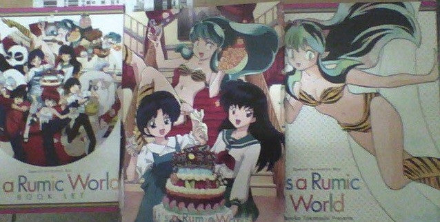 lt's a Rumic World DVD Box Ranma Inu Yasha Lum 3 Collection Pvc Figure Set - Lavits Figure
 - 2