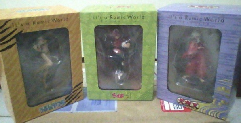 lt's a Rumic World DVD Box Ranma Inu Yasha Lum 3 Collection Pvc Figure Set - Lavits Figure
 - 3