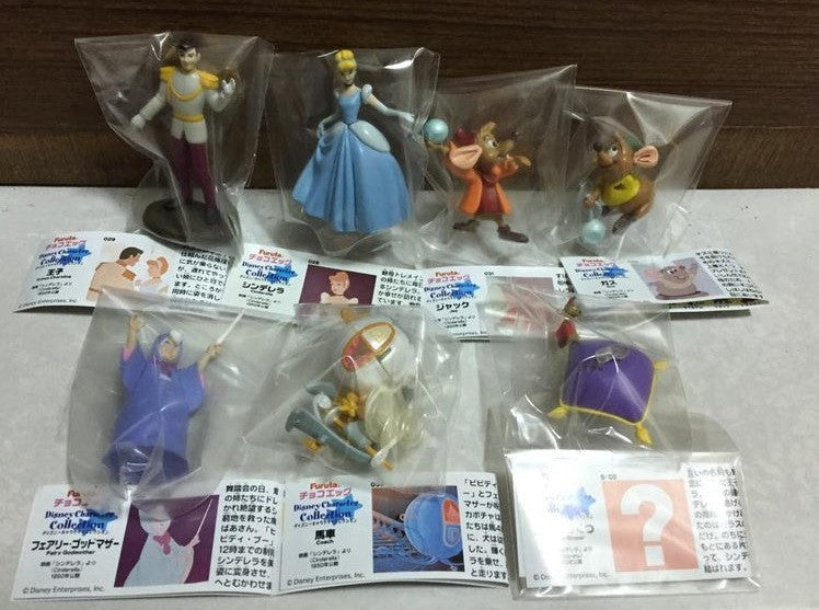 Furuta Choco Egg Disney Characters Collection Part 2 Cinderella 7 Trading Figure Set - Lavits Figure
 - 2