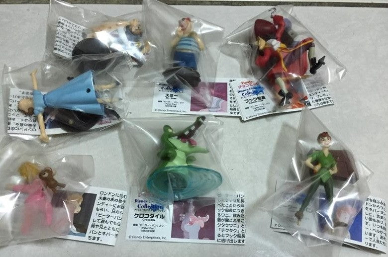 Furuta Choco Egg Disney Characters Collection Part 1 & 2 Peter Pan 7 Trading Figure Set - Lavits Figure
- 2