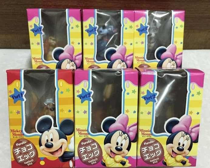 Furuta Choco Egg Disney Characters Collection Part 1 & 2 Lady and The Tramp 6 Trading Figure Set - Lavits Figure
 - 1