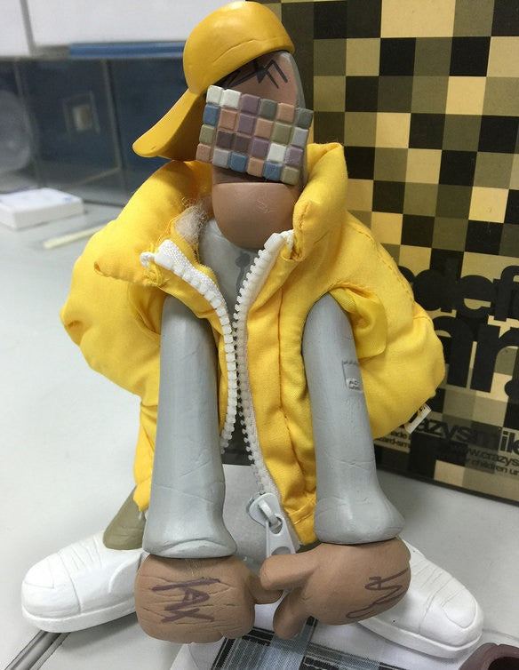 Crazysmiles 2003 Michael Lau Crazy Children 2 Mr. A Yellow Ver 7.5" Vinyl Figure - Lavits Figure
- 3