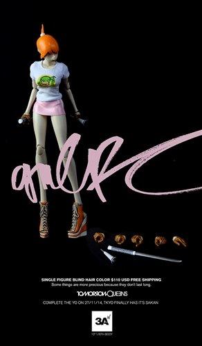 ThreeA 3AA Toys 1/6 12" Ashley Wood Tomorrow Queen Girl RC Orange Hair ver Vinyl Action Figure