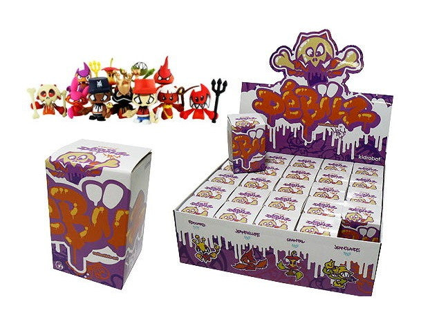 Kidrobot Mist Debilz Collectible Art Series Seal Box 10 Random Mini Box Figure Set - Lavits Figure
- 2