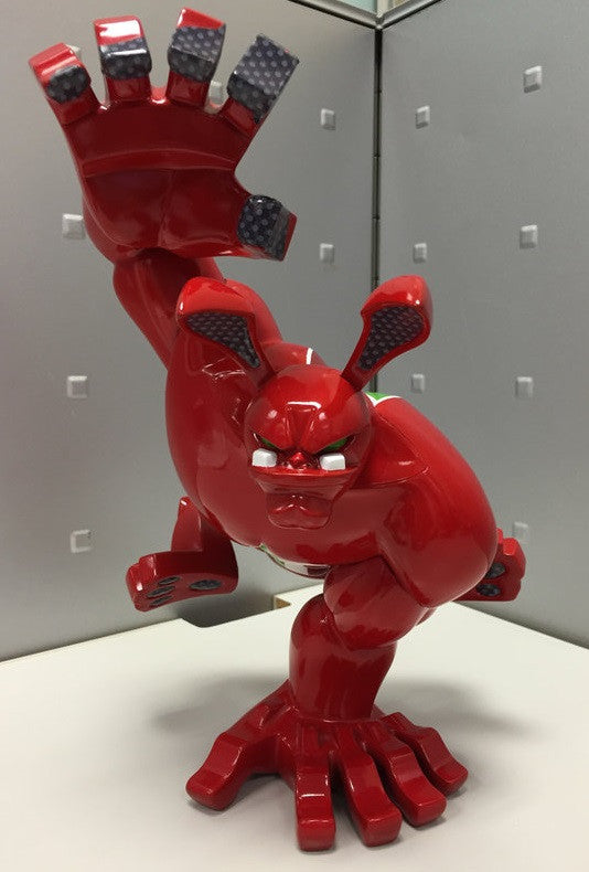 Coarsetoys Mark Landwehr Paw! Customized 3 Limited Ducati Red 12" Vinyl Figure - Lavits Figure
- 1