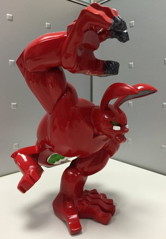 Coarsetoys Mark Landwehr Paw! Customized 3 Limited Ducati Red 12" Vinyl Figure - Lavits Figure
 - 2