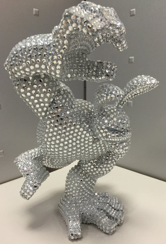 Coarsetoys Mark Landwehr Paw! Customized 3 Limited A Bathing Ape Diamond 12" Vinyl Figure - Lavits Figure
- 2