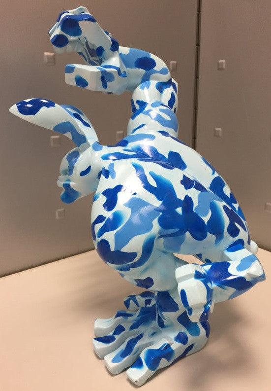Coarsetoys Mark Landwehr Paw! Customized 3 Limited A Bathing Ape Blue 12" Vinyl Figure - Lavits Figure
- 3