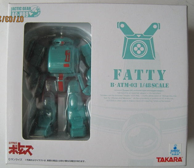 Takara 1/48 Votoms Actic Gear AG-V09 Fatty B ATM-03 Action Figure Set - Lavits Figure
- 1