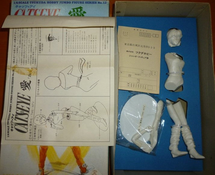 Tsukuda Hobby 1/6 Cat's Eye Jumbo Series No 12 Kisugi Ai Cold Cast Model Kit Figure - Lavits Figure
 - 2