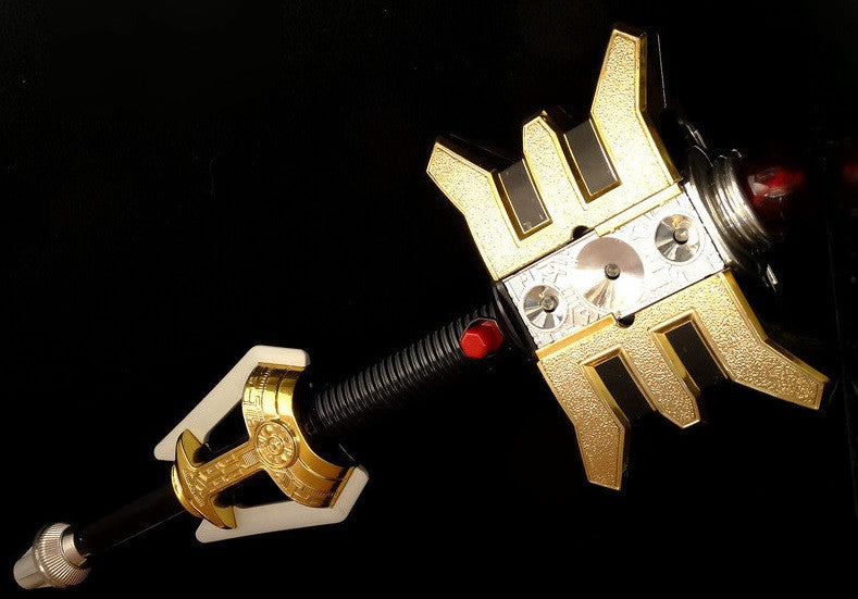 Bandai Power Rangers Zeo Ohranger Golden Power Staff Stick Play Set Used - Lavits Figure