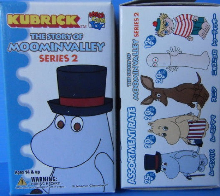 Medicom Toy Kubrick 100% The Story of Moomin Valley Series 2 5 Action Figure Set - Lavits Figure