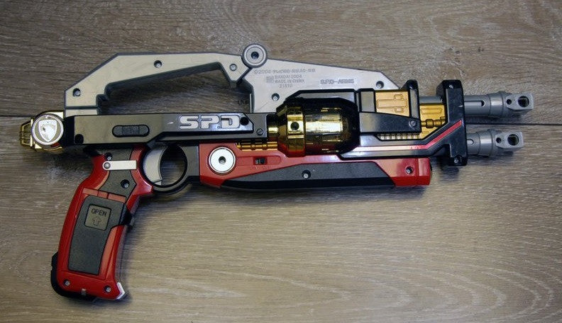 Bandai 2004 Power Rangers Dekaranger SPD Space Patrol Delta Weapon Gun Figure - Lavits Figure
- 2