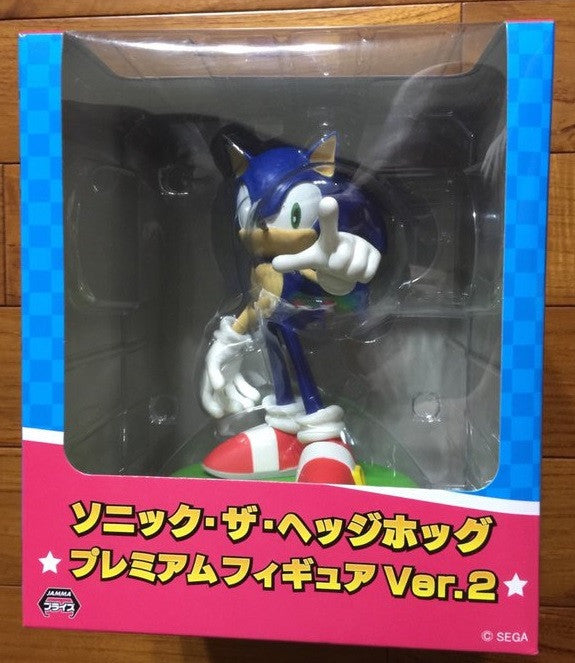 Sega Jimma Sonic Adventure The Hedgehog 20th Anniversary Ver 2 Pvc Trading  Collection Figure