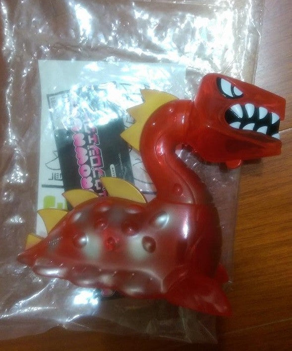 Wonderwall 2007 Joe Ledbetter Sluggonadon KFGU Kaiju For Grown Ups Taiwan Exclusive Red Ver 5" Vinyl Figure - Lavits Figure
 - 2