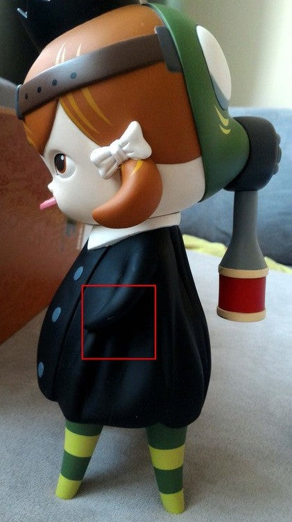 MINDstyle 2009 Kathie Olivas Two Faced Hazel OG Black Ver 9" Vinyl Figure - Lavits Figure
- 3