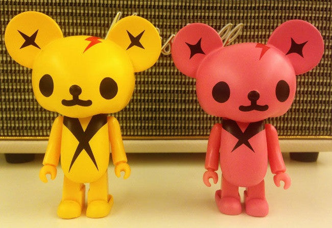 Medicom Toy Kubrick Devilrobots Cracle & Craze 3.5" Vinyl Figure Set - Lavits Figure
 - 1