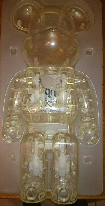 Medicom Toy 2006 Be@rbrick 400% X'mas Comme des Garcons Happy Ribbon 11" Vinyl Collection Figure - Lavits Figure