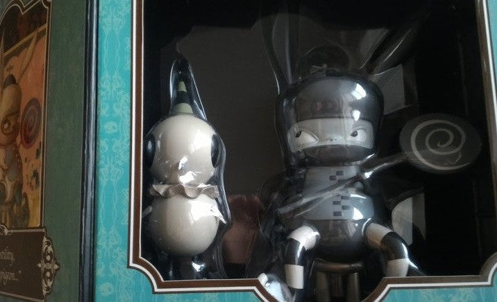 MINDstyle 2007 Kathie Olivas Benny & Red Bird Monochrome Ver 8" Vinyl Figure - Lavits Figure
 - 2