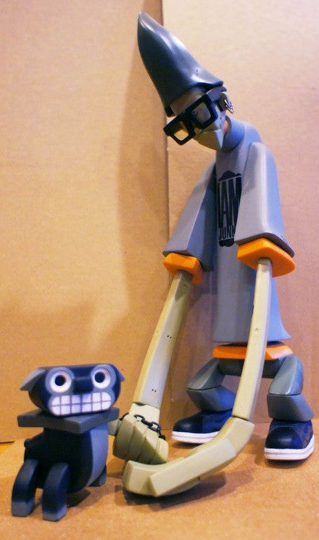 Crazysmiles 2003 Michael Lau Crazy Children 2 #19 AKA Junkie 12" Vinyl Figure - Lavits Figure
 - 1