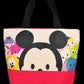 Disney Tsum Tsum Character Mickey & Friends 9" Tote Bag - Lavits Figure
 - 2