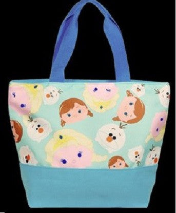 Disney Tsum Tsum Character Frozen Elsa Anna Olaf 9" Tote Bag - Lavits Figure
 - 2