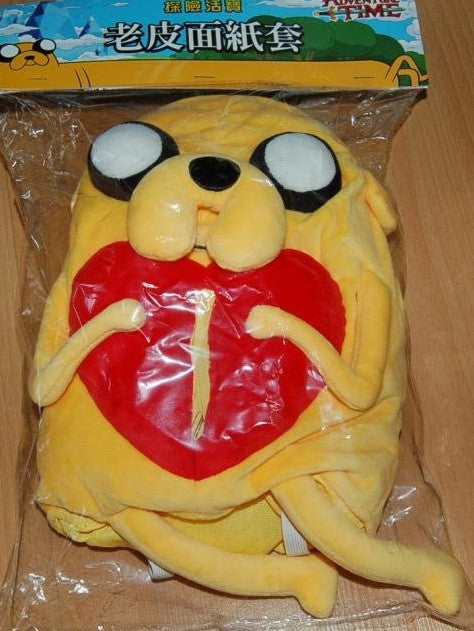 Adventure Time Taiwan Hi-Life Limited Jake the Dog Ver 15" Tissue Paper Bag Plush Doll Figure - Lavits Figure
- 2