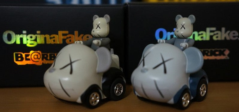 Medicom Toy Kaws Original Fake Be@rbrick 50% Takara Choro Q Car 2 Trading  Collection Figure Set