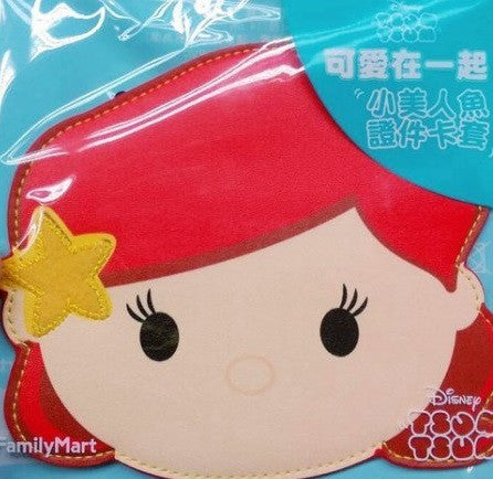 Disney Tsum Tsum Character Badge ID Card Holder The Little Mermaid Ariel Ver - Lavits Figure
 - 2