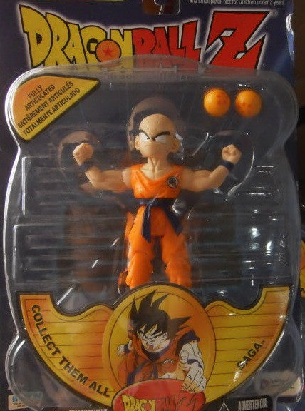 Irwin toys Dragon Ball Z Collect Them All Saga Krillin Klilyn 6" Action Figure - Lavits Figure